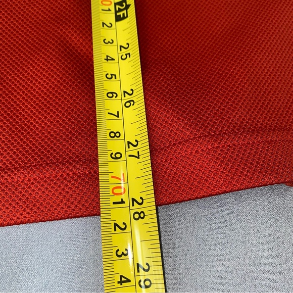 Columbia PFG Short Sleeve Shirt Men's L Vented Back Omni Shade Orange Solid - Picture 12 of 12